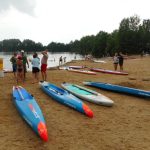 Na veselských pískovnách se odehrálo mistrovství v paddleboardingu