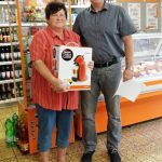 Jednota Tábor předala ceny z Velké letní soutěže. Zahradní gril putoval do Mladé Vožice