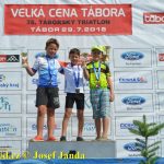 Čtyři zlata v žákovských kategoriích! Táborští triatlonisté se opět ukázali