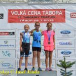 Čtyři zlata v žákovských kategoriích! Táborští triatlonisté se opět ukázali