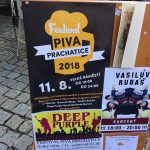 Prachatice hostily už počtvrté malý festival piva na Velkém náměstí