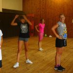 2N aerobic klub z Milevska měl soustředění v Holešicích. Dnes vystoupí na milevském posvícení
