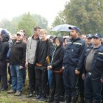 Navzdory dešti se při požárním útoku i tančilo