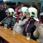 Navzdory dešti se při požárním útoku i tančilo