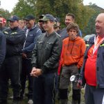 Navzdory dešti se při požárním útoku i tančilo