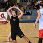 Basketbalu na náměstí nepřálo deštivé počasí