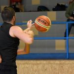 Basketbalu na náměstí nepřálo deštivé počasí