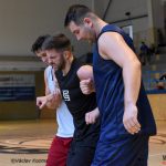 Basketbalu na náměstí nepřálo deštivé počasí