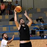 Basketbalu na náměstí nepřálo deštivé počasí