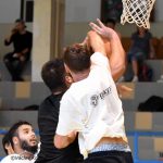 Basketbalu na náměstí nepřálo deštivé počasí