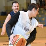 Basketbalu na náměstí nepřálo deštivé počasí