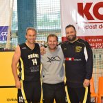 Basketbalu na náměstí nepřálo deštivé počasí