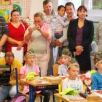 Hejtmanka zahájila nový školní rok v indiánské třídě v Chyškách. Právě tady kdysi učila