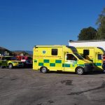 Cvičení prověřilo letištní hasiče při požáru letadla v hangáru