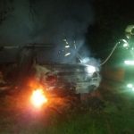 Požár vraku v Sezimově Ústí založil zřejmě někdo úmyslně