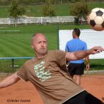 Hasiči si při nohejbale odpočinuli od pohrom a katastrof