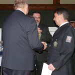 Slavnostní ceremoniál pro policisty ze Strakonicka. Přebírali medaile