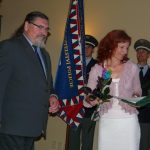 Slavnostní ceremoniál pro policisty ze Strakonicka. Přebírali medaile