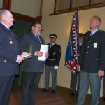 Slavnostní ceremoniál pro policisty ze Strakonicka. Přebírali medaile