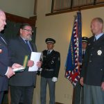 Slavnostní ceremoniál pro policisty ze Strakonicka. Přebírali medaile