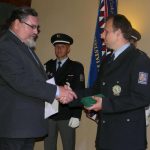 Slavnostní ceremoniál pro policisty ze Strakonicka. Přebírali medaile