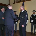 Slavnostní ceremoniál pro policisty ze Strakonicka. Přebírali medaile