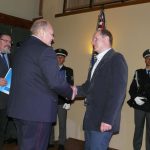 Slavnostní ceremoniál pro policisty ze Strakonicka. Přebírali medaile