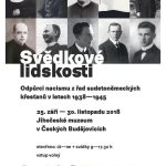 Jihočeské muzeum zahajuje výstavu o svědectvích lidskosti