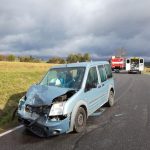 Víc o dnešní nehodě u Milevska. Hasiči museli začít resuscitovat