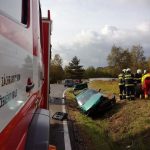 Víc o dnešní nehodě u Milevska. Hasiči museli začít resuscitovat