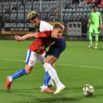 Reprezentační dvacítka v Českých Budějovicích remizovala s Anglií