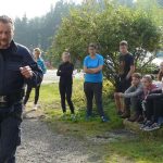 Těžkooděnci zavítali za studenty na zátěžový kurs