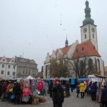 Žižkovo náměstí v Táboře dnes ožilo Havelským trhem