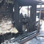 Ve Stožicích u Vodňan v noci na sobotu shořela pergola a čtyři auta. Škoda je sedm milionů