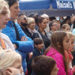 Maorská skupina předvedla rituální bojový tanec a zazpívala Škoda lásky