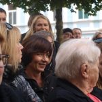 Maorská skupina předvedla rituální bojový tanec a zazpívala Škoda lásky