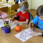 Na Zlatou stezku se přišli podívat předškoláci na podzimní stezku