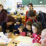 Na Zlatou stezku se přišli podívat předškoláci na podzimní stezku