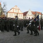 Na slavnostním nástupu vojenské posádky Tábor uctili padlé vojáky a válečné veterány