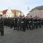 Na slavnostním nástupu vojenské posádky Tábor uctili padlé vojáky a válečné veterány