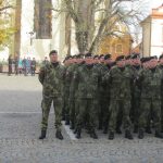 Na slavnostním nástupu vojenské posádky Tábor uctili padlé vojáky a válečné veterány