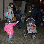 Lampionový průvod vedl Martin na bílém koni