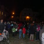 Lampionový průvod vedl Martin na bílém koni
