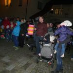 Lampionový průvod vedl Martin na bílém koni