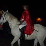 Lampionový průvod vedl Martin na bílém koni
