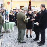 Vimperk si připomněl veterány a udělil několik pamětních medailí