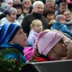 Martin na bílém koni přilákal babí léto a obrovský dav diváků