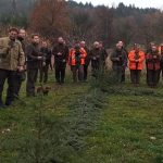 Na divočáky u Heřmani vyrazilo na padesát myslivců i z ciziny