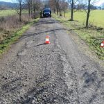 Cyklista vjel do výmolu, záchranka ho odvezla do nemocnice