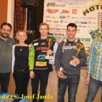 Vyhlášení Jihočeského KP v motokrosu 2018 si na předních místech užili i chýnovští jezdci